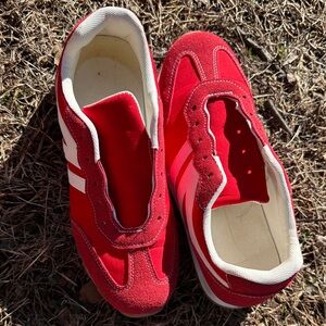 Stylish Red Kids Shoes